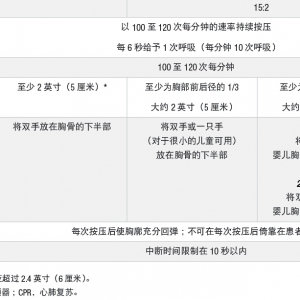 2015年心肺复苏国际新标准指南流程