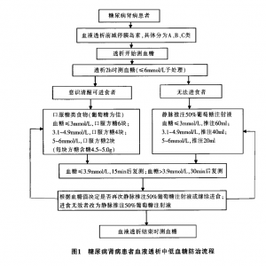 糖尿病肾病患者血液透析中低血糖管理的持续质量改进